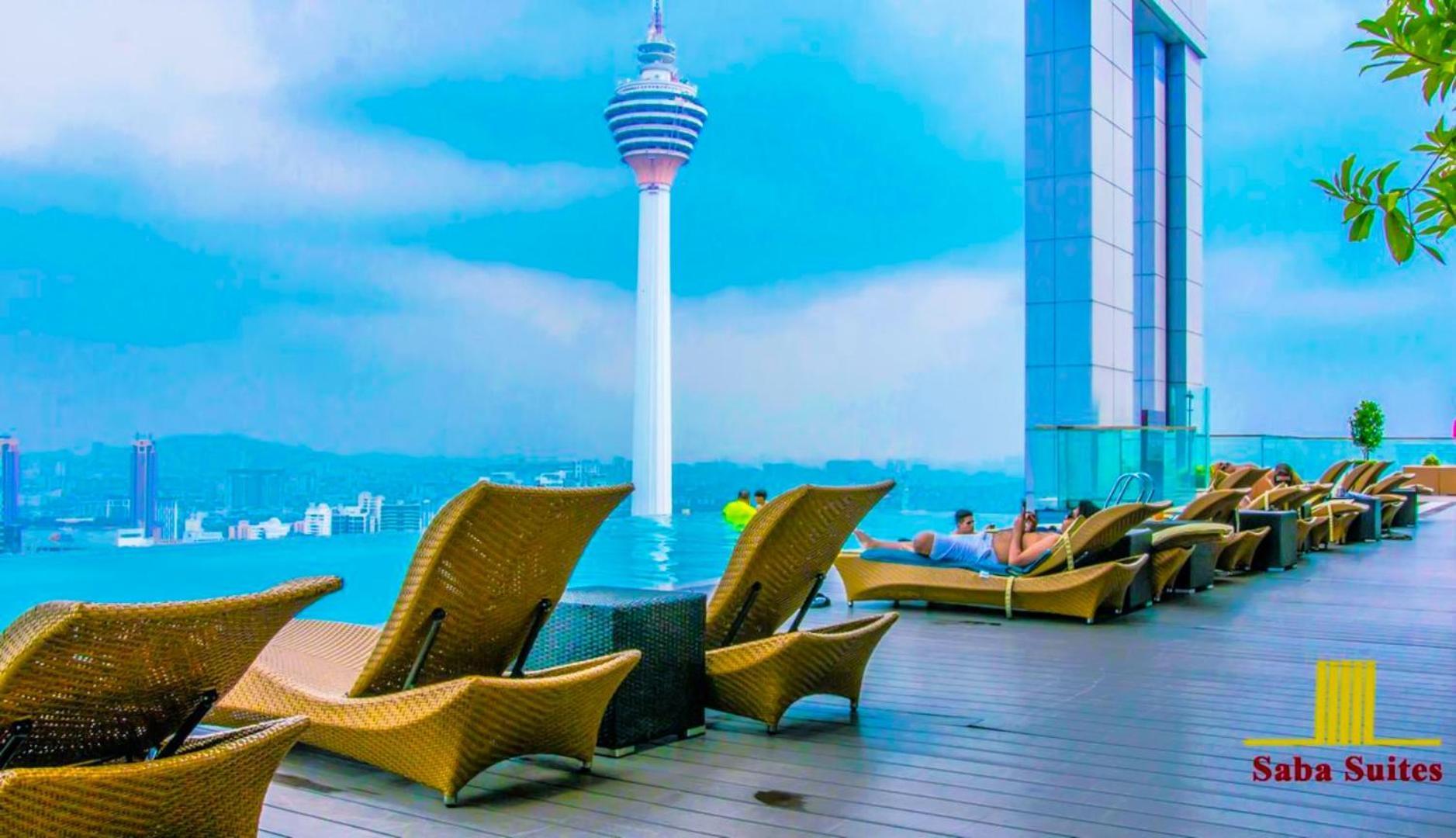 Saba Suites At Platinum Klcc Bukit Bintang Kuala Lumpur Exterior foto